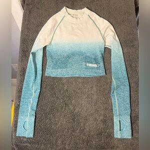 Gymshark Women's Gradient‎ Long Sleeve Top - Size XS